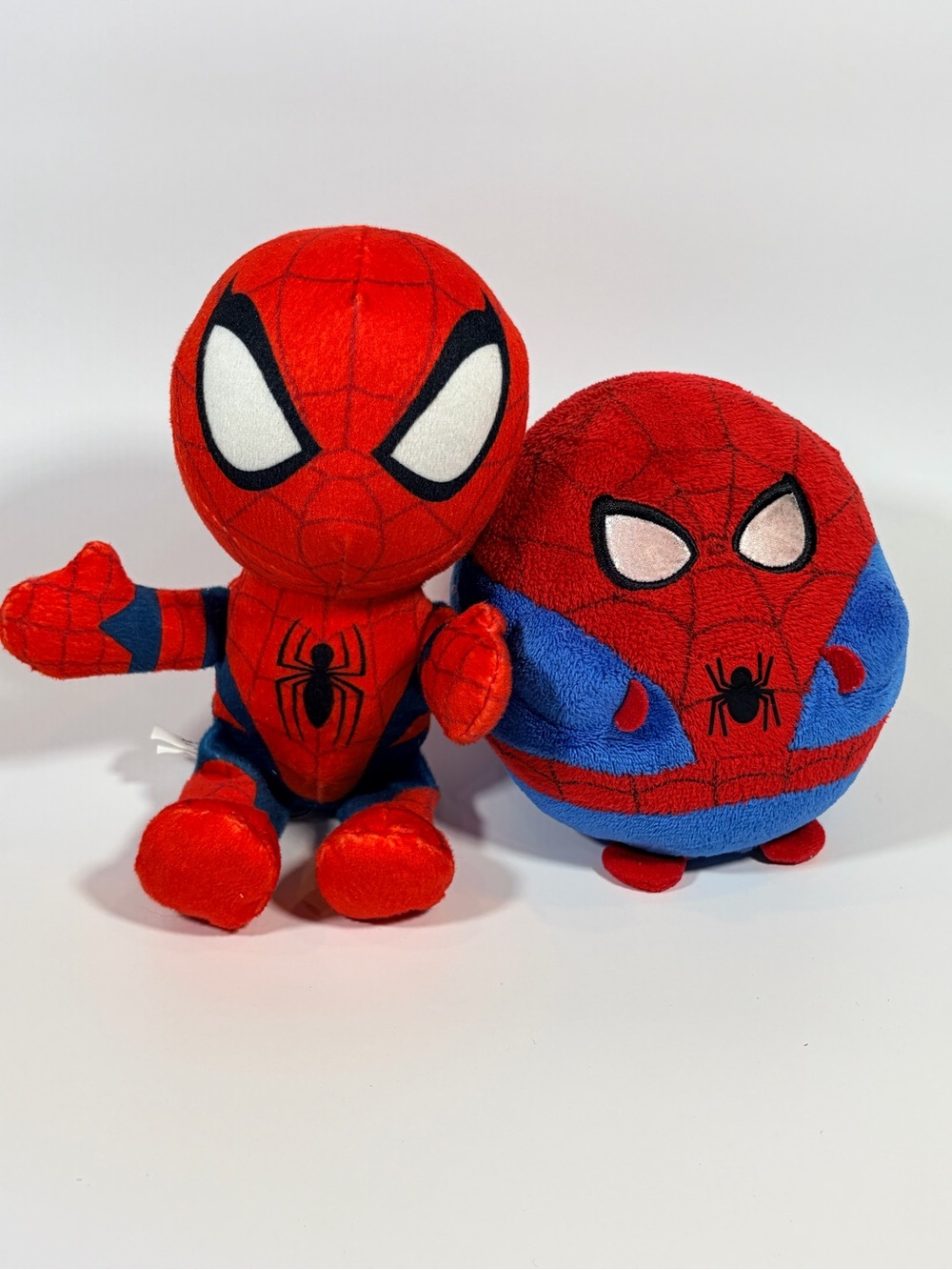 Marvel Red and Blue Spider-Man Plush Duo
